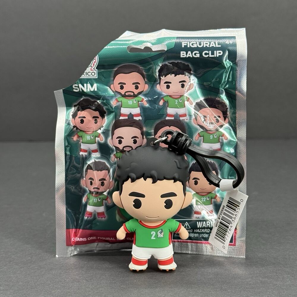 2026 Mexico Soccer National Team Jorge Sanchez Bag Clip Keychain